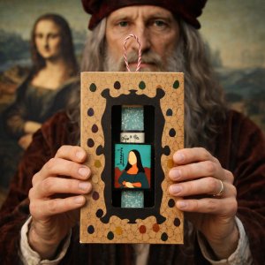 Λαμπάδα 20 Μαγνητάκι πίνακας - Leonardo