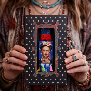 Λαμπάδα 20 Μαγνητάκι Frida - Μπλε 