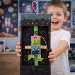 Λαμπάδα Τρανσφόρμερ ρομπότ - Πράσινο