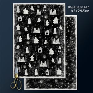 Small wrap sheet-Ghosts Small wrap sheet-Ghosts