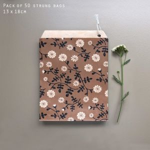 50 Strung small bags-Daisy 50 Strung small bags-Daisy
