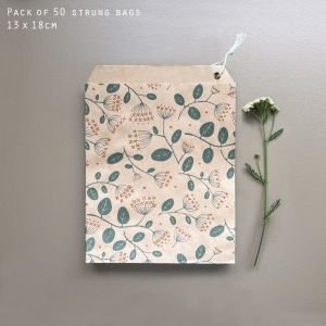 50 Strung small bags-Hydrangea 50 Strung small bags-Hydrangea