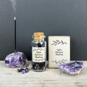 Crystal matchbox-Amethyst Crystal matchbox-Amethyst