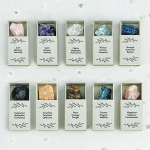 Crystal matchbox-Clear Quartz Crystal matchbox-Clear Quartz
