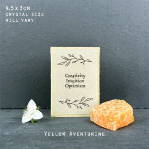 Crystal matchbox-Yellow Aventurine Crystal matchbox-Yellow Aventurine