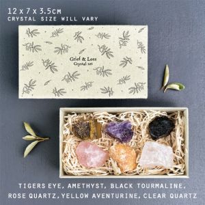 Lg matchbox crystal set-Grief & loss Lg matchbox crystal set-Grief & loss