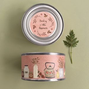 Country candle-Sending a little happiness