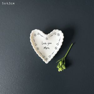 Μπολάκι δαντέλα καρδιά sm - Love you more