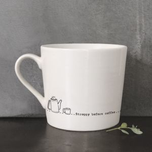 Κούπα κυματιστή - Stroppy before coffee Κούπα κυματιστή - Stroppy before coffee