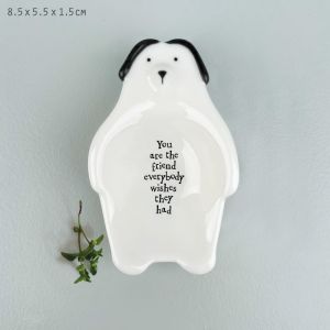 Πιατάκι 9,5εκ.- Σκύλος/You are the friend Πιατάκι 9,5εκ.- Σκύλος/You are the friend