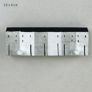 Κρεμάστρα ξύλινη -Σπίτια 5,5x16,2εκ. Κρεμάστρα ξύλινη -Σπίτια 5,5x16,2εκ.