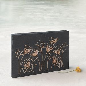 Ξύλινο block 10,2x15εκ.-Wild flowers Ξύλινο block 10,2x15εκ.-Wild flowers