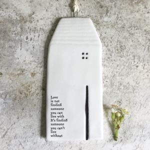 Σπίτι πορσελάνη - μεγάλο 11εκ. Love is finding