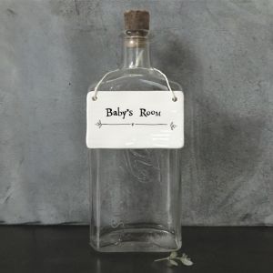 Πορσελάνινη επιγραφή - Baby's room