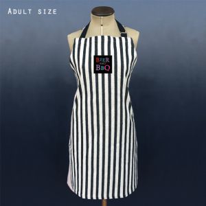 Ποδιά κουζίνας ρίγες φαρδιές - Beer & BBQ 62εκ. Ποδιά κουζίνας ρίγες φαρδιές - Beer & BBQ 62εκ.
