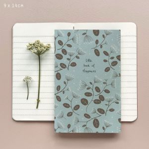 Σημειωματάριο με βότανα 14x9εκ.-Little book of happiness