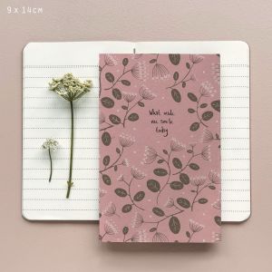 Σημειωματάριο με βότανα 14x9εκ.-What made me smile today