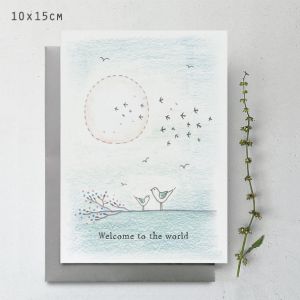 Twig card-Welcome to the world
