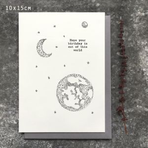 Out of this world card-Birthday