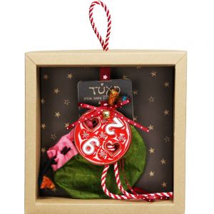 Γούρι Κεραμικό στολίδι-2026