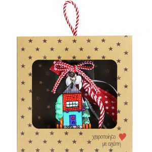 Lucky charm - Wooden house Luck