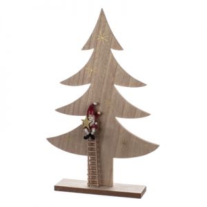 Δέντρο με Αγ.Βασίλη σε σκάλα 41x19εκ. Δέντρο με Αγ.Βασίλη σε σκάλα 41x19εκ.