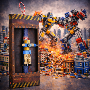 Λαμπάδα Τρανσφόρμερ μικρός - Μπλε