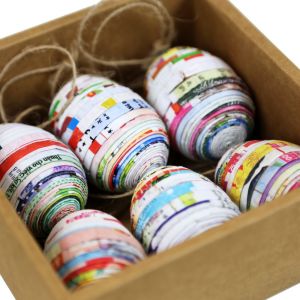 Αυγά Σ/6  6εκ. ανακυκλωμένα περιοδικά Αυγά Σ/6  6εκ. ανακυκλωμένα περιοδικά