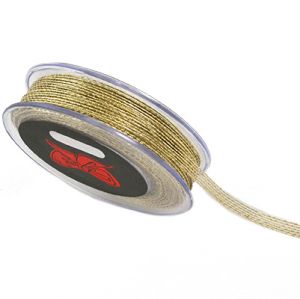 Κορδέλα 18μ. METALIC COLOR 6mm - Χρυσή