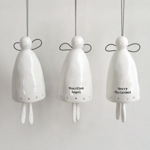 Porcelain angel bell-Large