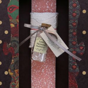 Λαμπάδα Κρύσταλοι - Κουάρτζ ροζέ