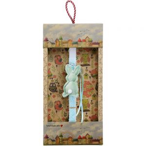 Λαμπάδα Κούνελος βελούδο - Βεραμάν