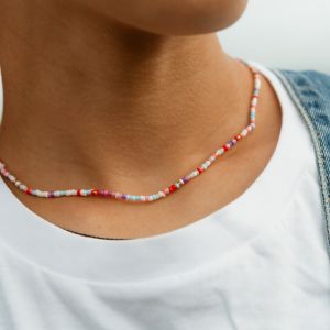 Beaded necklace Beaded necklace