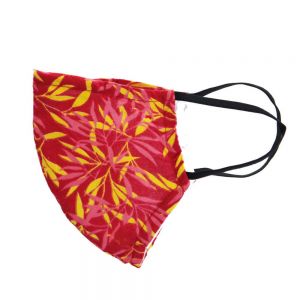 Μάσκα Υφασμάτινη M - Red leafs Μάσκα Υφασμάτινη M - Red leafs