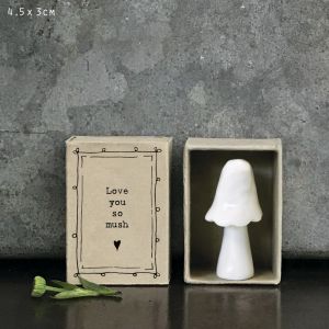 Σπιρτόκουτο - Μανιτάρι love you 4,5x3,4 Σπιρτόκουτο - Μανιτάρι love you 4,5x3,4