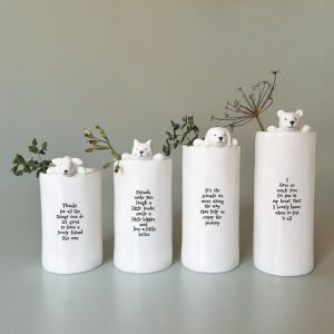 Βαζάκι ζώο 10,5εκ. -Γάτα/Friends make you laugh