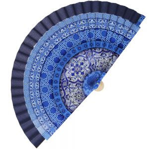 Βεντάλια Mandala 23εκ. ξύλινη Βεντάλια Mandala 23εκ. ξύλινη