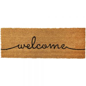 Χαλάκι εισόδου WELCOME 28x78εκ. κοκοφοίνικας Χαλάκι εισόδου WELCOME 28x78εκ. κοκοφοίνικας