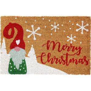Χαλάκι εισόδου Merry Christmas 38x58εκ. κοκοφοίνικας