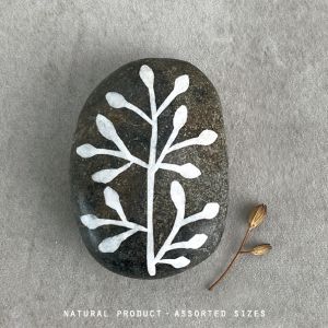 Βότσαλο γκρι - Twig with leaves