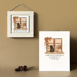 Country window card-No matter where we go