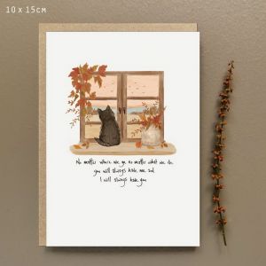 Country window card-No matter where we go