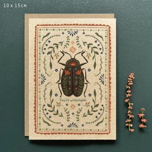 Κάρτα Insect -You're unbeetable