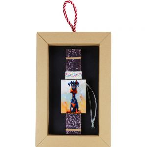 Λαμπάδα Μαγνητάκι pet - Σκύλος Blacky