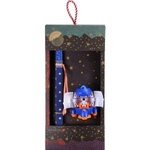 Λαμπάδα ROCKET SPACE - ZERO orange