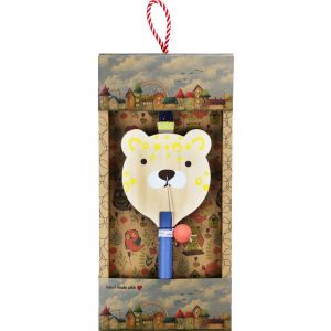 Λαμπάδα Ρακέτα ζωάκι - Τίγρης