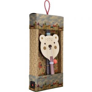 Λαμπάδα Ρακέτα ζωάκι - Αρκουδάκι