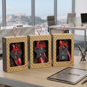 Εταιρικά γούρια με εφέ μαυροπίνακα