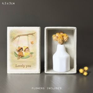 Σπιρτόκουτο -Lovely you 4,5x3,4 εκ.