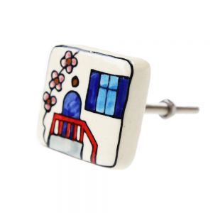 Ceramic Door Knob with 
Stainless Steel Fittings
Square 4 x 4 cms Ceramic Door Knob with 
Stainless Steel Fittings
Square 4 x 4 cms